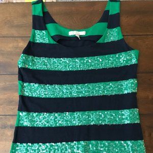 Banana Republic striped tank top